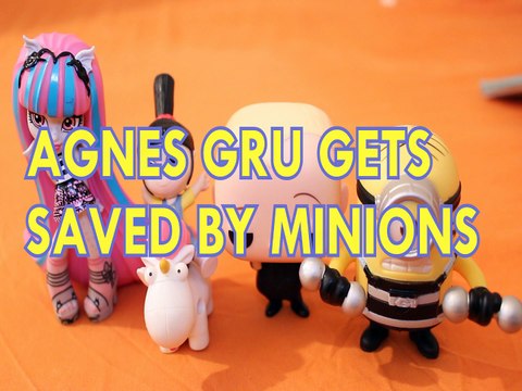 AGNES GRU GETS SAVED BY MINIONS DESPICABLE ME 3 ROCHELLE GOYLE BOSS BABY DREAMWORKS Toys Kids Video