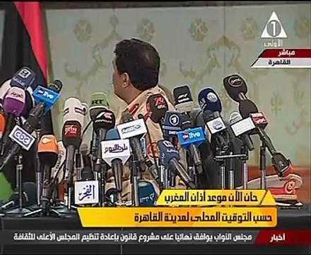 العقيد أحمد المسمارى: 60 ألف تعداد الجيش الليبى الوطنى الآن