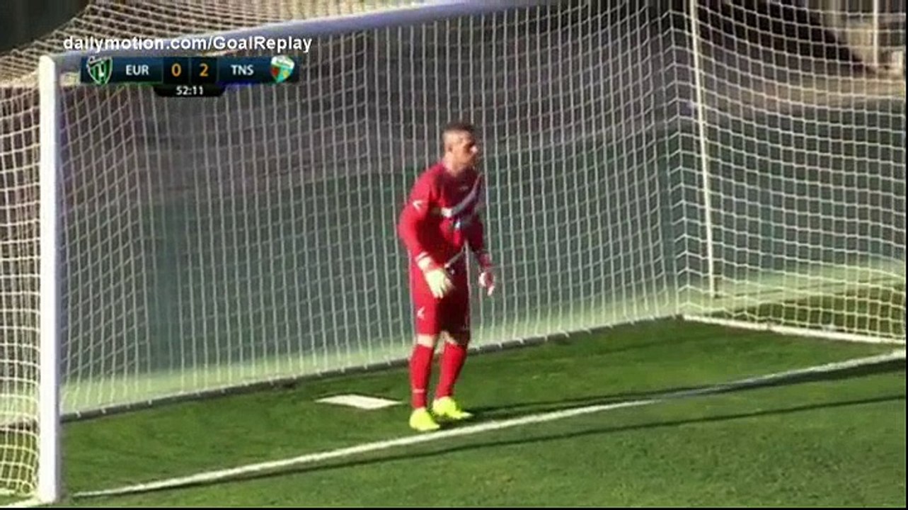 Liam Walker penalty Goal SD - Europa FC 1 - 2 The New Saints - 04.07.2017 (Full Replay)