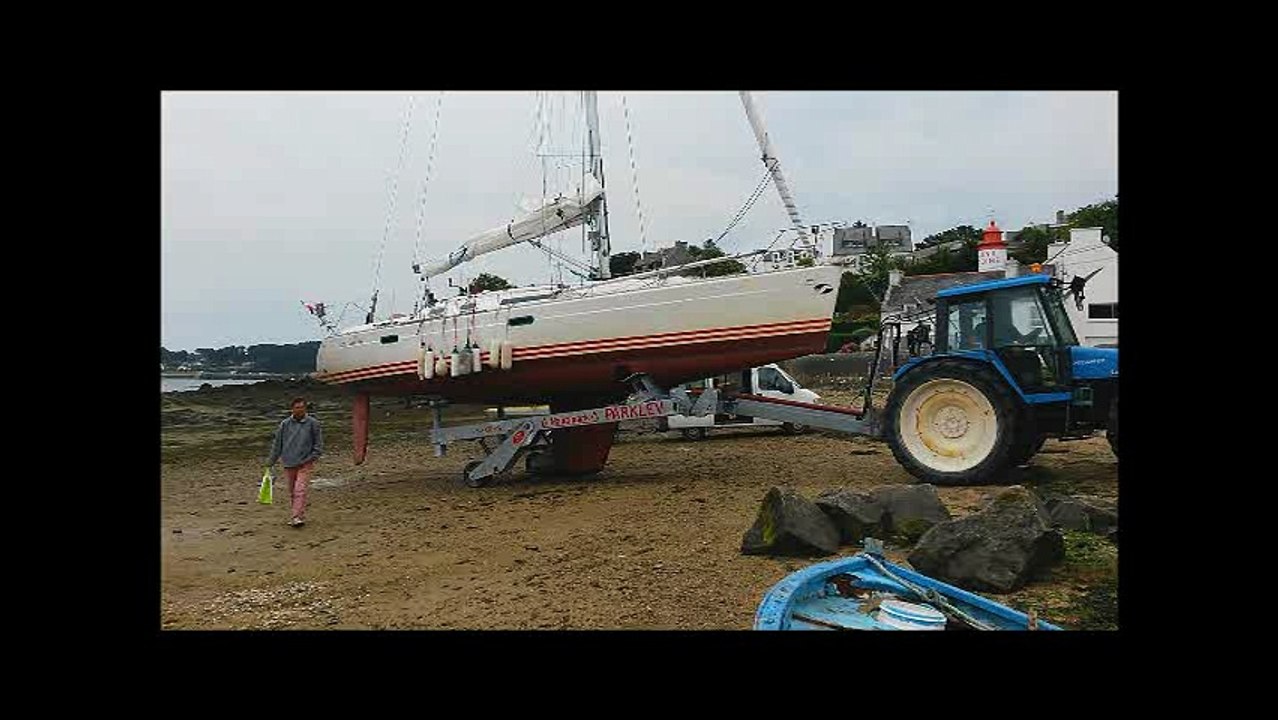 Sortie de l'eau a l'Aberwrach