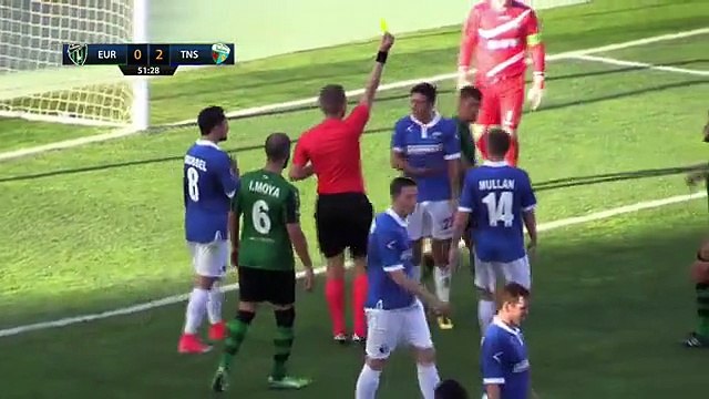 1-2 Liam Walker Penalty Goal UEFA Champions League Qualifying R1 - 04.07.2017 Europa FC 1-2 The New Saints