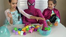 Y Ana Semana Santa huevos huevos huevos congelado en en bromista vida rosado Chica araña superhéroe tirano saurio Rex Vs elsa vs real fu