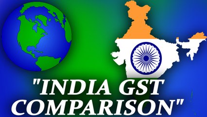 Скачать видео: GST in India : Comparison with GST across the globe | Oneindia News