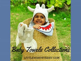 Shop Animal Baby Towels Collections at Little West Street