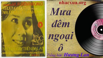 Dĩa Hát Những Ngày Trên Đà Lạt với Hương Lan