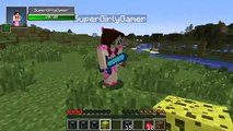 PopularMMOs Pat and Jen Minecraft: PAT FIGHTER CHALLENGE GAMES - Lucky Block Mod - Modded Mini-Game