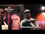 boxing fans in las vegas pumped up for mayweather vs canelo - EsNews Boxing