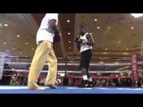 floyd mayweather sr working mitts with andrew tabiti - EsNews Boxing