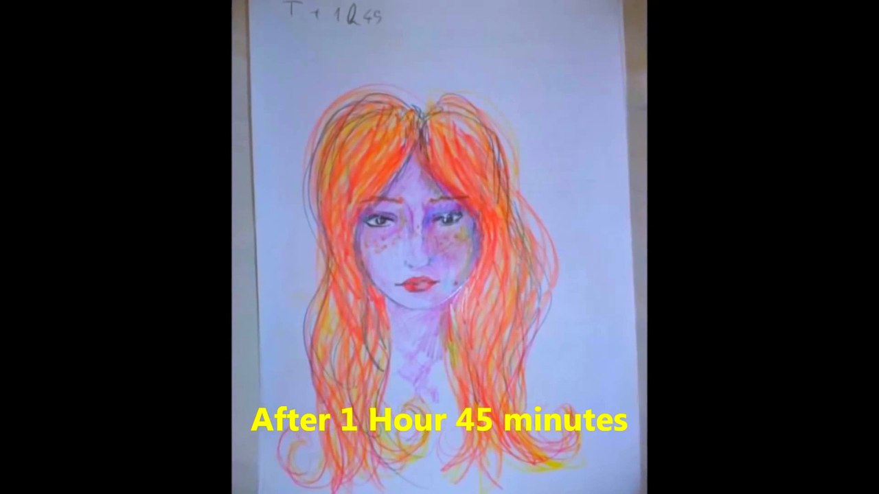 Efeito do LSD numa Artista