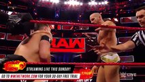Finn Bálor vs. Cesaro_ Raw, July 3, 2017