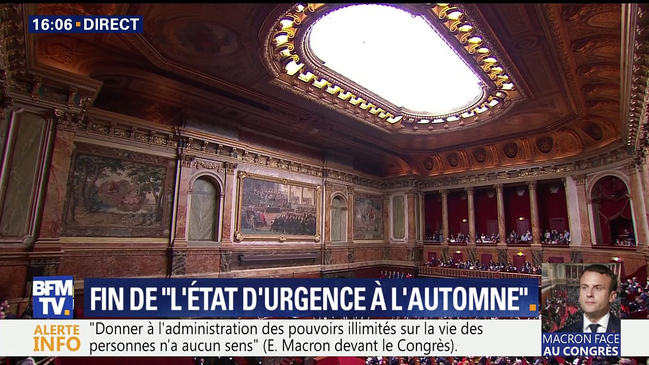 La "blague" d'Emmanuel Macron devant le Congrès à Versailles