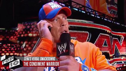 John Cena's best verbal smackdowns - WWE Top 10