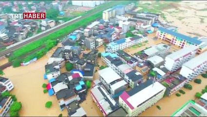 Çin'i aşırı yağışlar vurdu