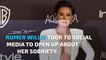 Rumer Willis opens up about her sobriety