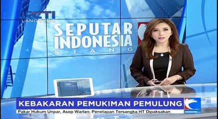 Puluhan Rumah Pemulung Terbakar