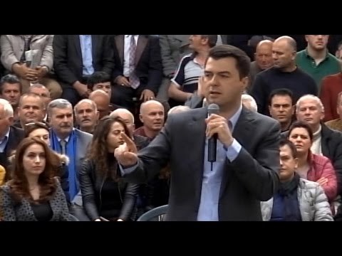 Report TV - Protesta, Basha: Nuk do të ketë bojkot, por zgjedhje të lira