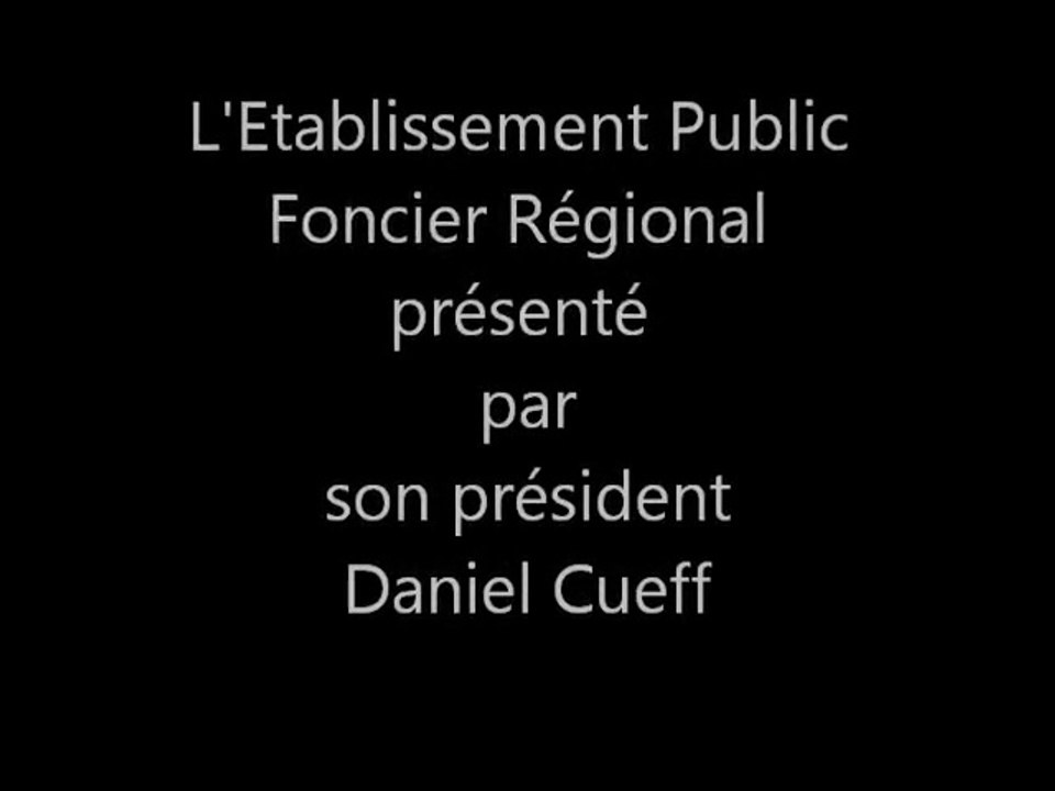 L'Etablissement Public Foncier Régional - un outil au service des collectivités