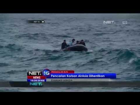 Berulang Kali Gagal Menarik Badan Pesawat AirAsia QZ8501, Proses Evakuasi Dihentikan - NET16