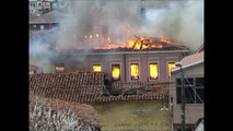 Shkodër, zjarri përfshin banesën dykatëshe- Top Channel Albania - News - Lajme