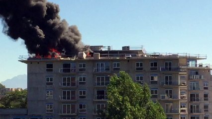 Incendie dans un immeuble à Ajaccio