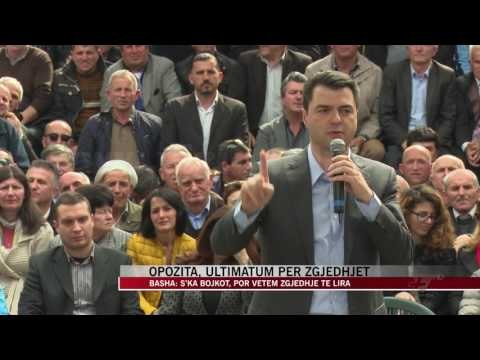 Basha: Kush i fryn bojkotit bën gabim, do të ketë zgjedhje të lira - News, Lajme - Vizion Plus