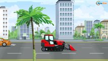 Traktor bez przyczepy! Ciężarówka i Koparka Budowa Miasto| Agricultural Machinery - Bajki dla dzieci