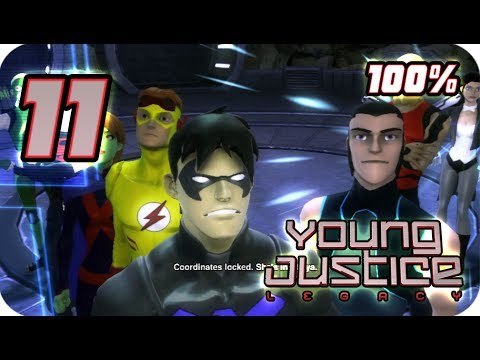 Young Justice: Legacy Walkthrough Part 11 (PS3, X360, PC) 100% Bialya Mission 13