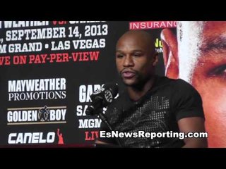 floyd mayweather if canelo fought me 42 times hed be 0 and 42 - EsNews Boxing
