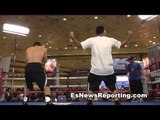 danny garcia loking sharp as he gets ready for lucas matthysse - EsNews Boxing