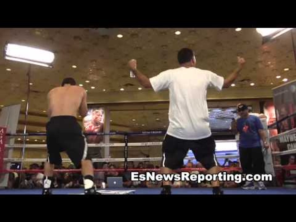 danny garcia loking sharp as he gets ready for lucas matthysse - EsNews Boxing