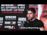 Mayweather vs canelo - Saul Canelo Alvarez i will beat floyd mayweather - EsNews Boxing