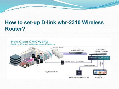 How to set-up D-link wbr-2310 Wireless Router?