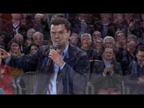 Report TV - Ndryshimet në qeveri, Basha: Karikaturë e shëmtuar e Rilindjes