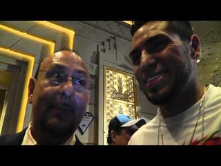 Marco Antonio Periban vs Badou Jack Preban talks canelo vs floyd  EsNews Boxing