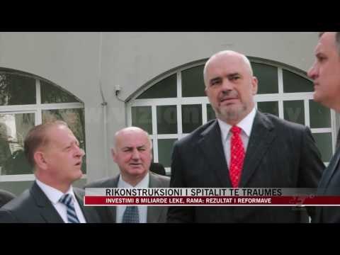 Rikonstruksioni i Spitalit të Traumës - News, Lajme - Vizion Plus