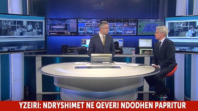 Report TV - Ndryshimet në qeveri - I ftuar në studio gazetari Ilir Yzeiri