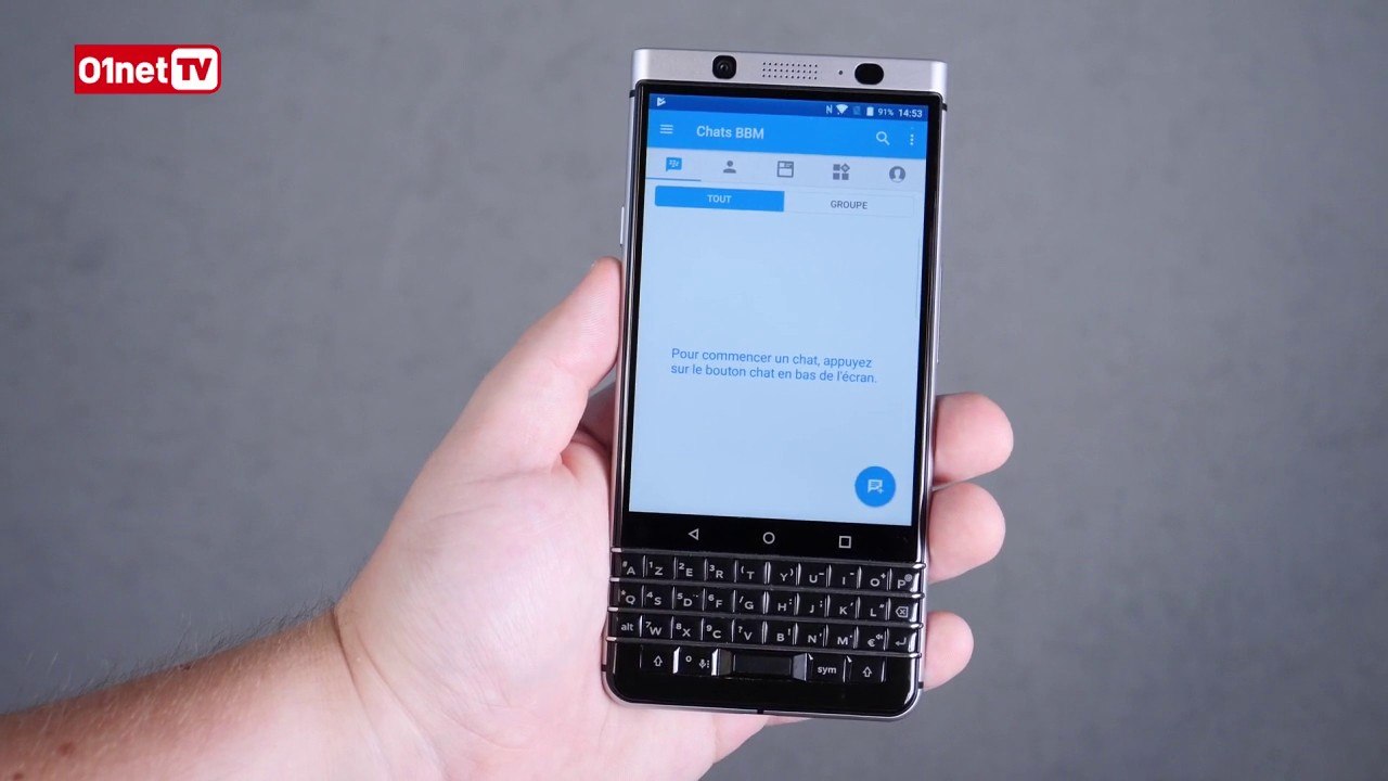 BlackBerry KEYone, le test