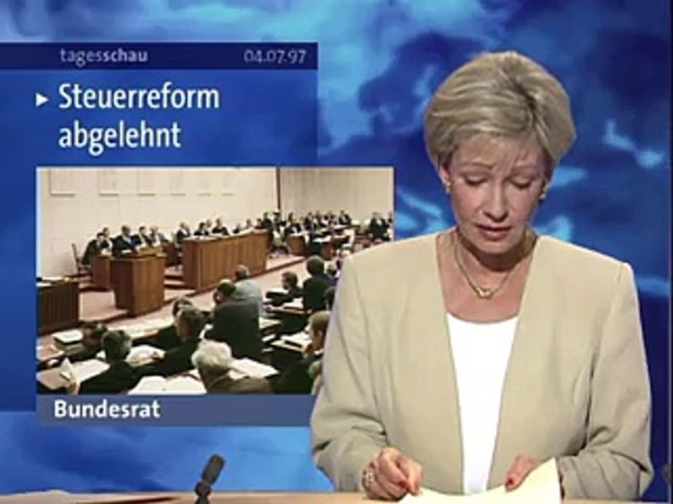 Tagesschau | 04. Juli 1997 20:00 Uhr (mit Dagmar Berghoff) | Das Erste
