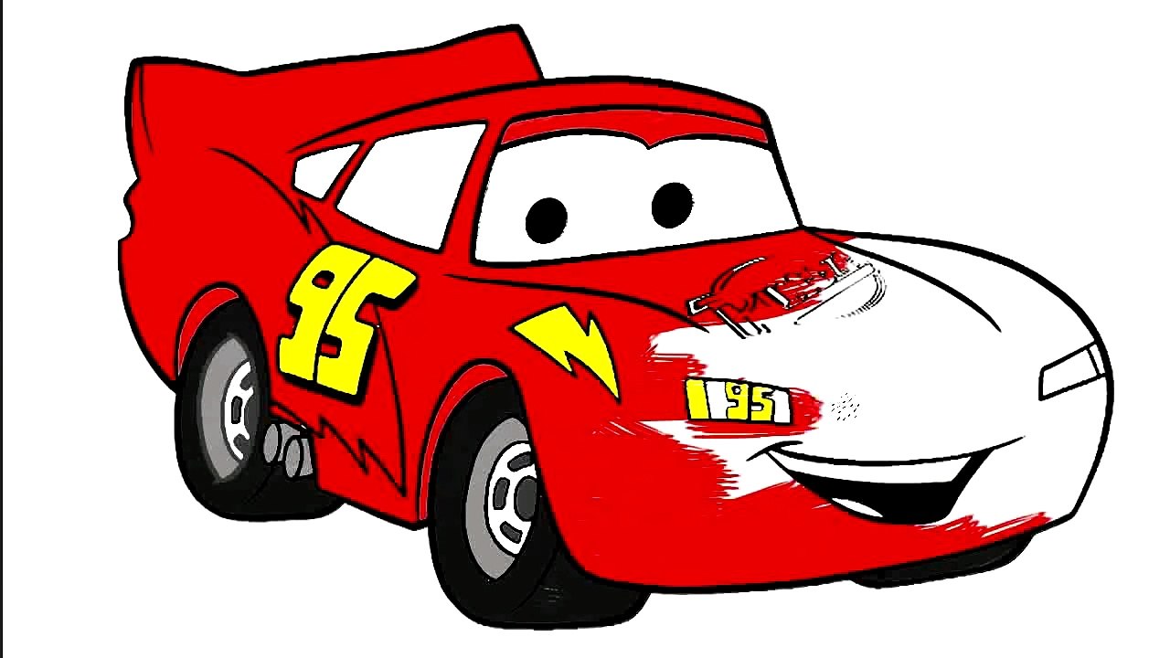Coches colores para Juegos relámpago niños pequeños Disney pixar mcqueen color