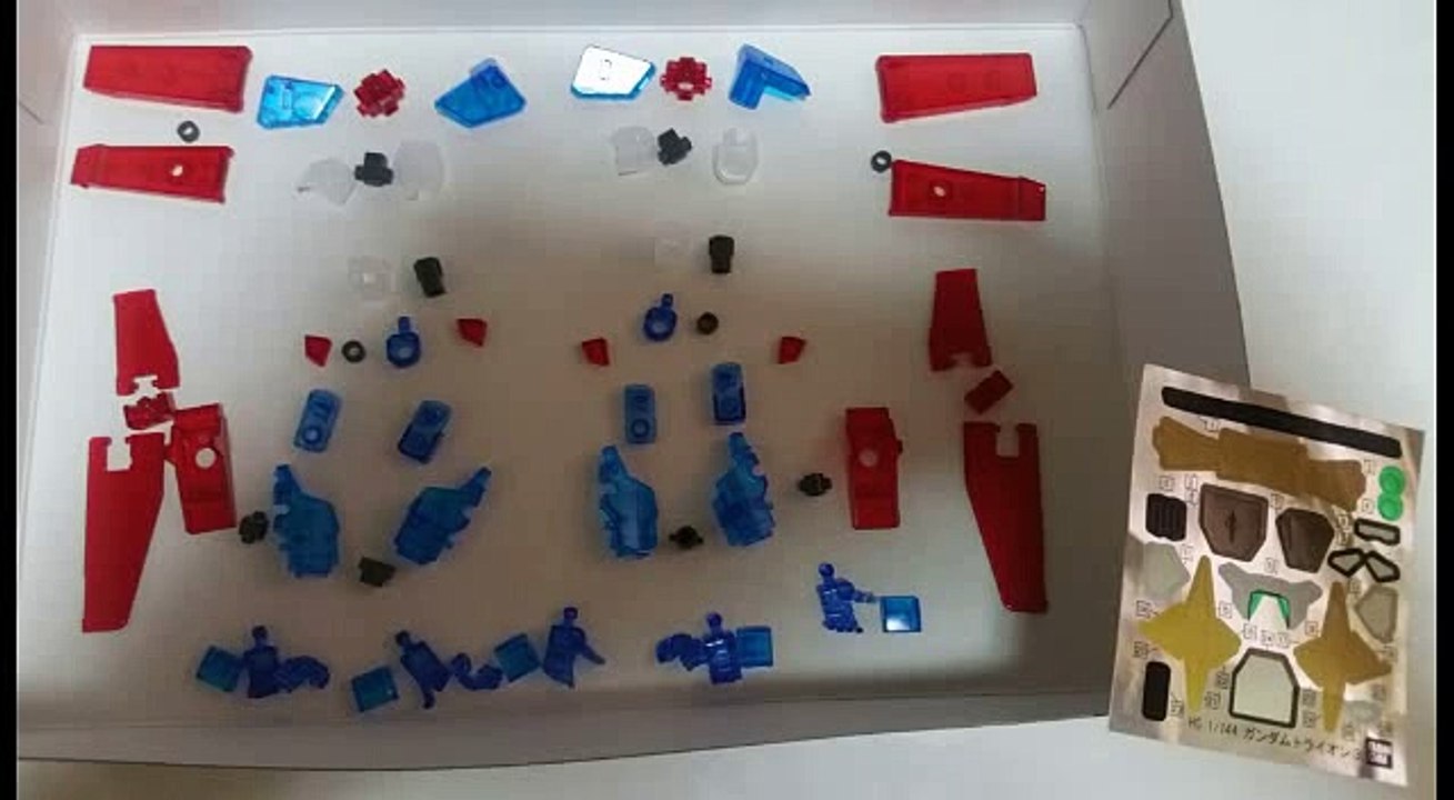134 HGBF 1/144 Gundamトライオン3 クリアカラーVer. ガンプラ作ってみた！ Gunpla  EXPO in TSUDANUMA 津田沼パルコ 千葉県