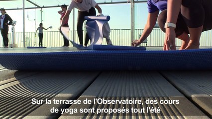 Paris: des cours de yoga sur la Tour Montparnasse