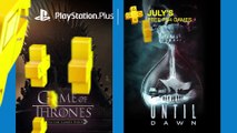 Juegos de PlayStation Plus de julio