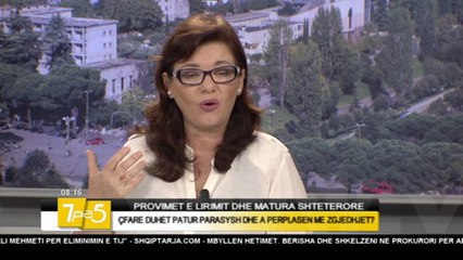 7pa5 - Provimet e lirimit dhe matura shteterore - 14 Mars 2017 - Show - Vizion Plus