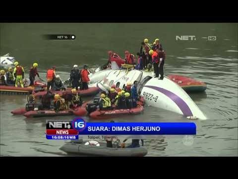 Live Phoner dari Taiwan Terkait Jatuhnya Pesawat Trans Asia - NET16