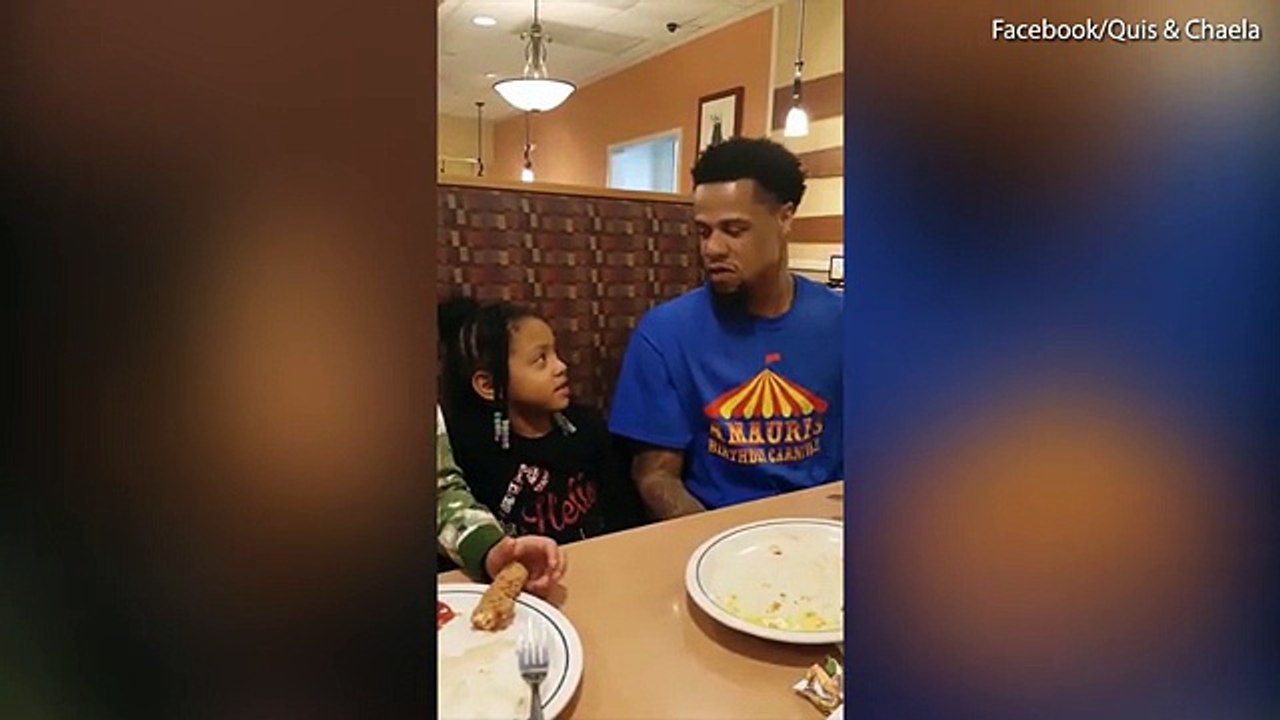Dad isn't happy his 5-year-old girl has a boyfriend