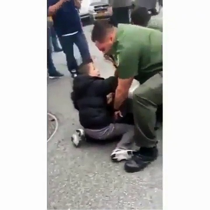 türk çocuğu döven alman polisi