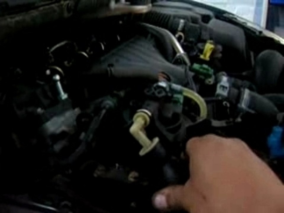 moteur d'une peugeot 307 HDI