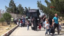 Kilis Bayramlaşmaya Giden Suriyeli'lerden 22 Bini Döndü