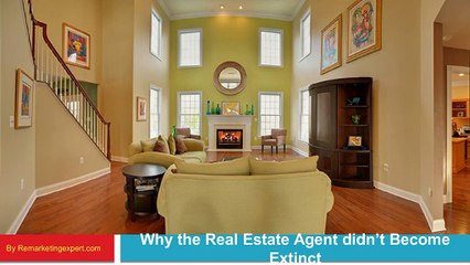 Why the Real Estate Agent did not Become Extinct