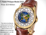 Most expensive Wrist watches in the world